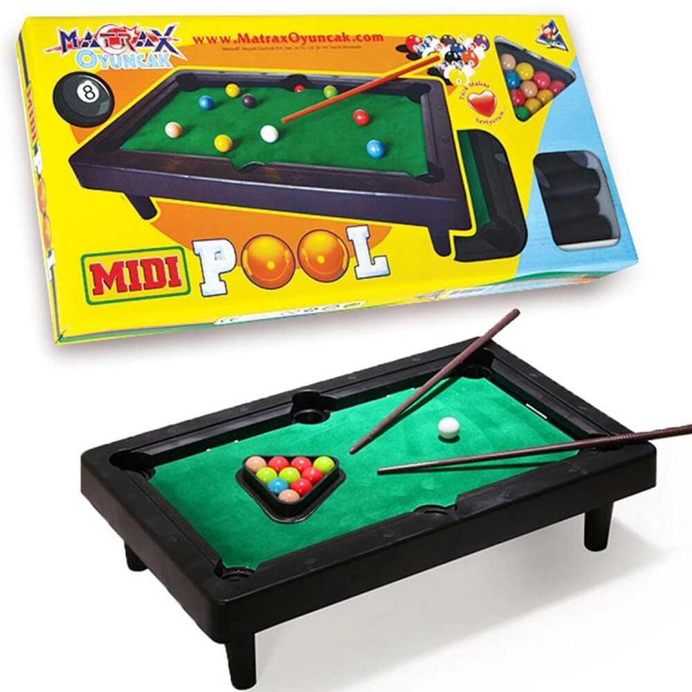 Matrax Midi Pool Orta Boy Bilardo Oyunu