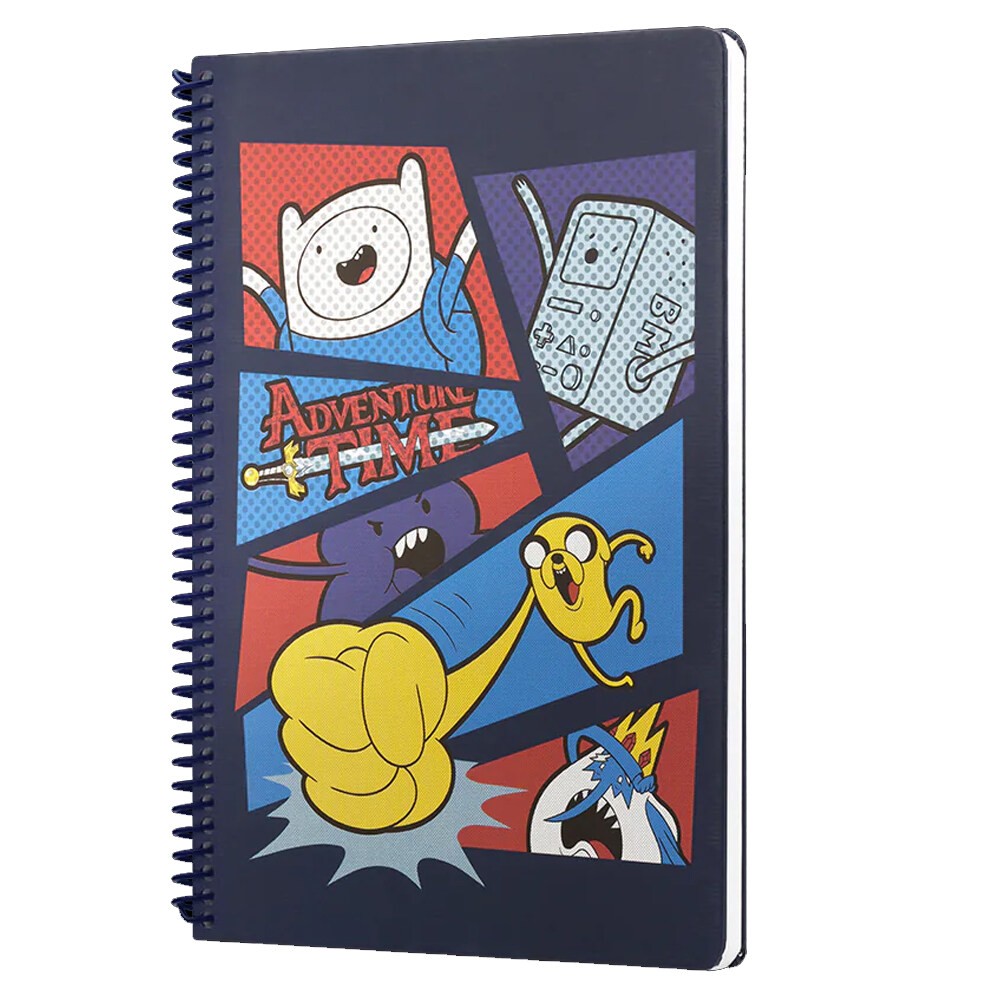 Mabbels Spiralli Defter Adventure Time Lacivert 80 YP 17x24 DFT-388500