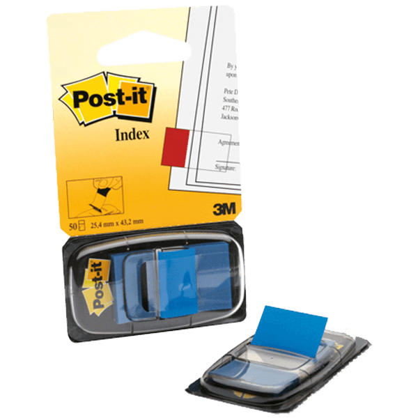 Post-it İndeks 50 Lİ Mavi 680-2