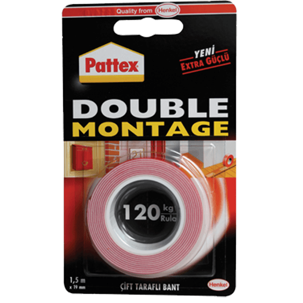 Pattex Montage Bandı Double 120 KG Lık 1483609