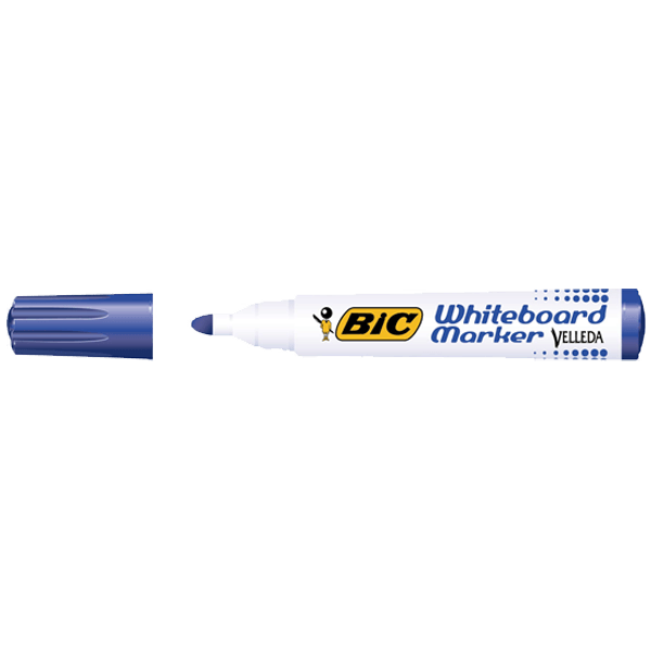 Bic Tahta Kalemi Yuvarlak Uçlu Velleda Mavi 1701 06