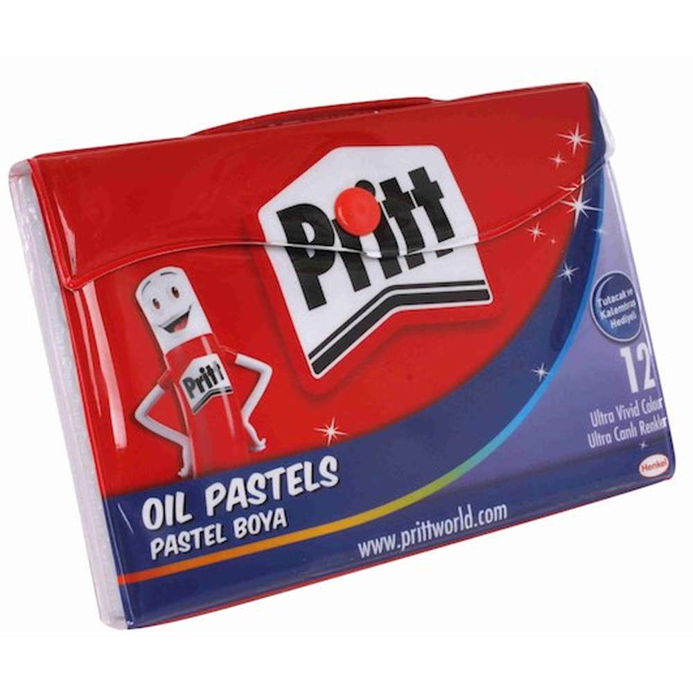 Pritt Pastel Boya Çantalı 12 Renk 1048062