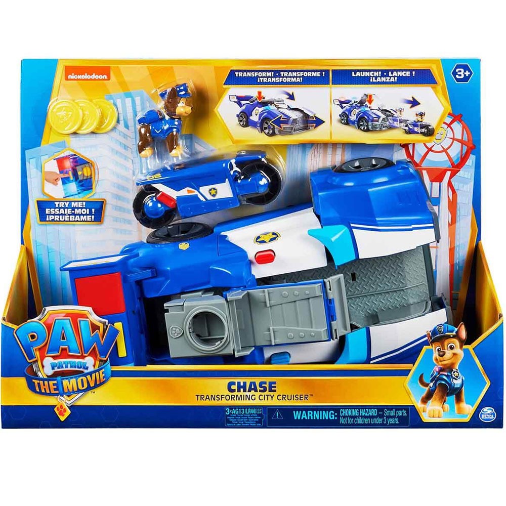 Paw Patrol 2 Si Bir Arada Dönüşebilen Şehir Aracı