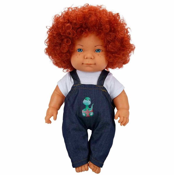 Sunman Oyuncak Curly Kıvırcık Saçlı Bebek 35 Cm S01030151