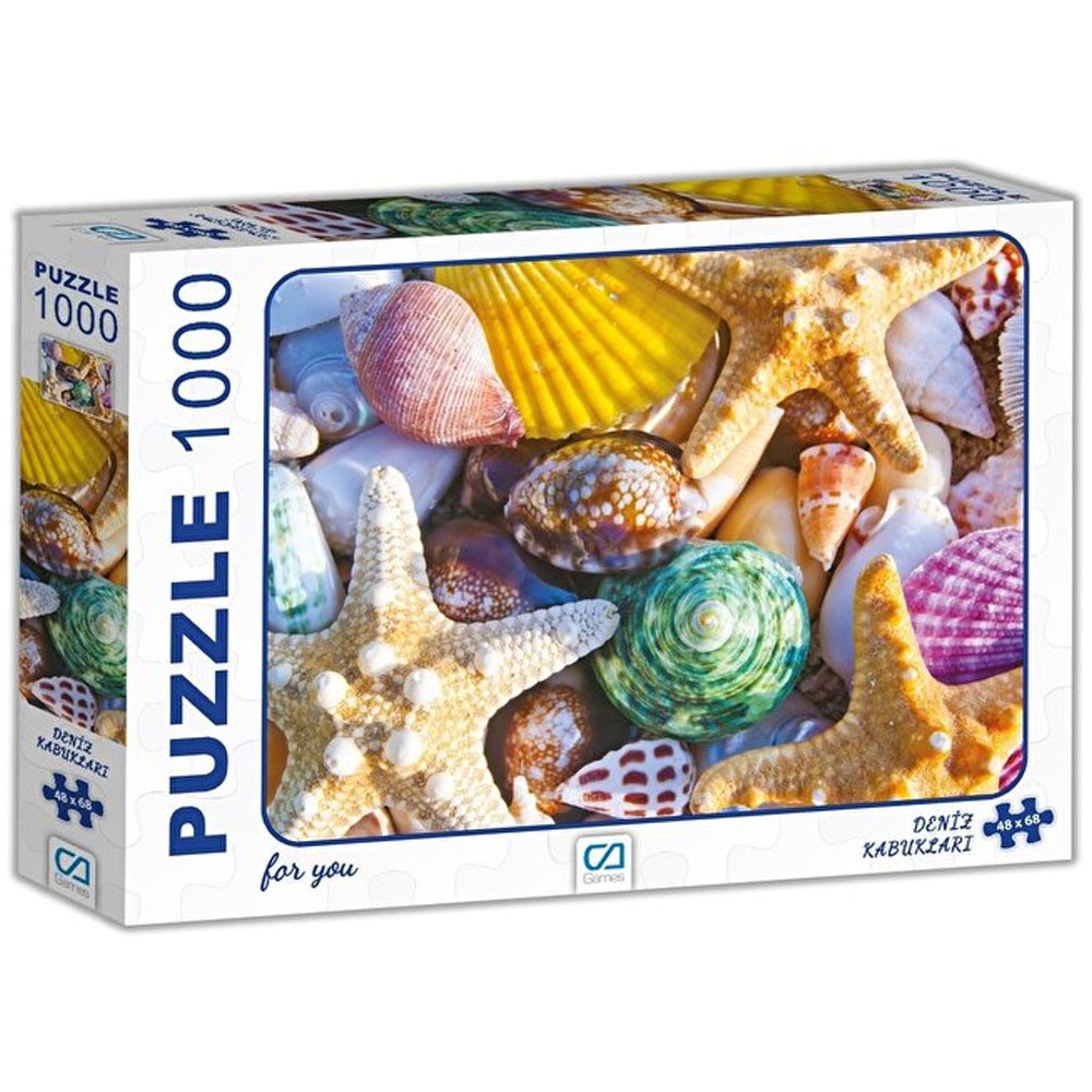 Ca Puzzle 1000 Parça Deniz Kabukları 7001