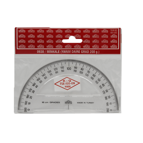 Hatas Minkale Plastik 200 Derece 15 CM 0930