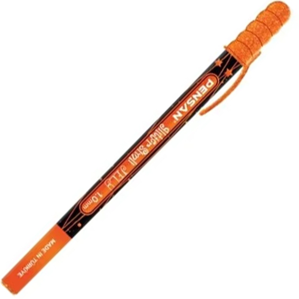 Pensan Jel Kalem Jely Glıtter Simli Oranj 2800
