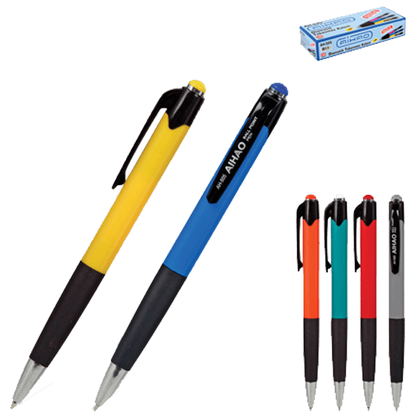 Aihao Tükenmez Kalem 0.7 MM Mavi 50 Lİ AH-505