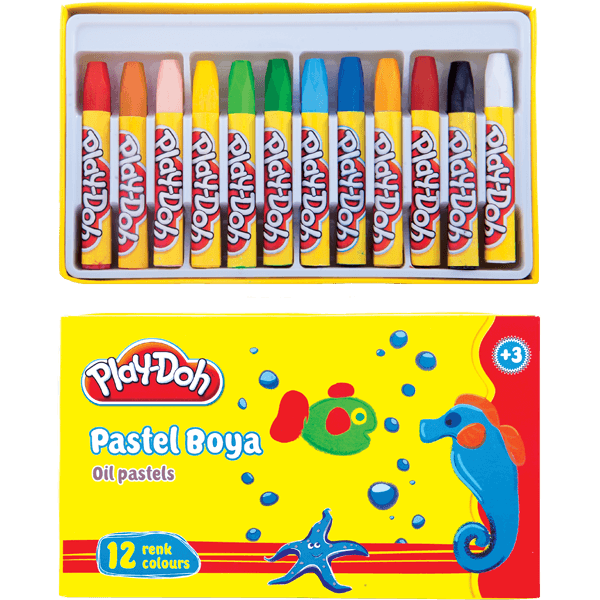 Play-Doh Pastel Boya 12 Renk PLAY-PA002