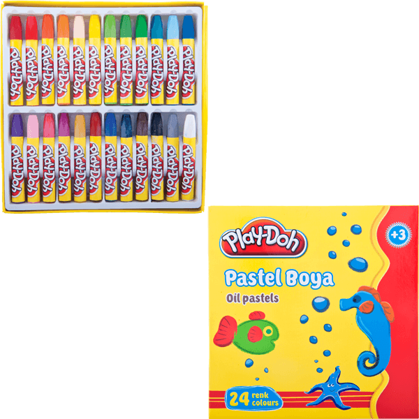 Play-Doh Pastel Boya 24 Renk PLAY-PA004