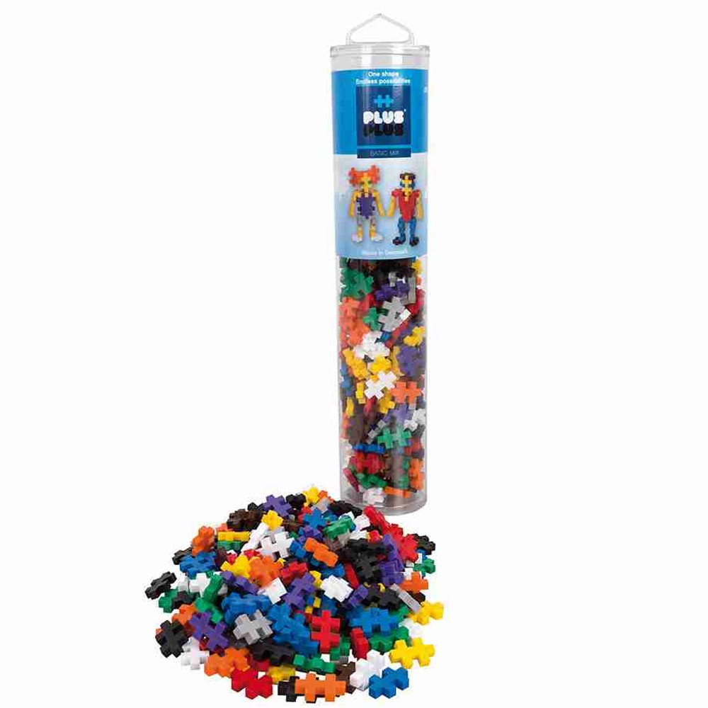 Plus-Plus 240 Pcs. Color Tubes / 15 Pcs PP-7281