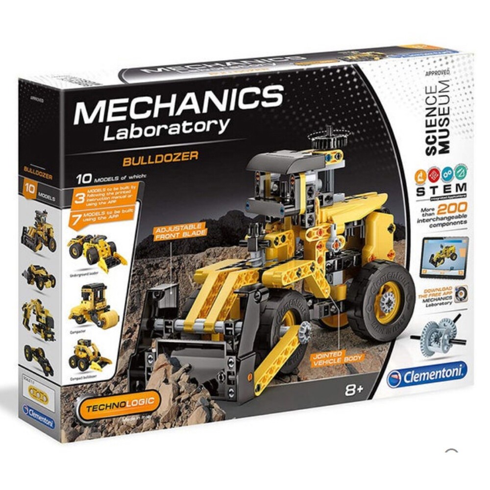 Clementoni Mekanik Laboratuvarı Buldozer 17374TR