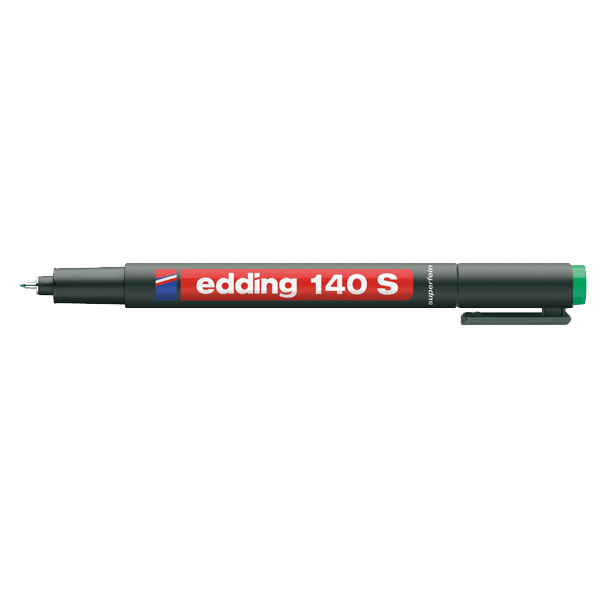 Edding Asetat Kalemi Permanent S Seri 0.3 MM Yeşil 140 S