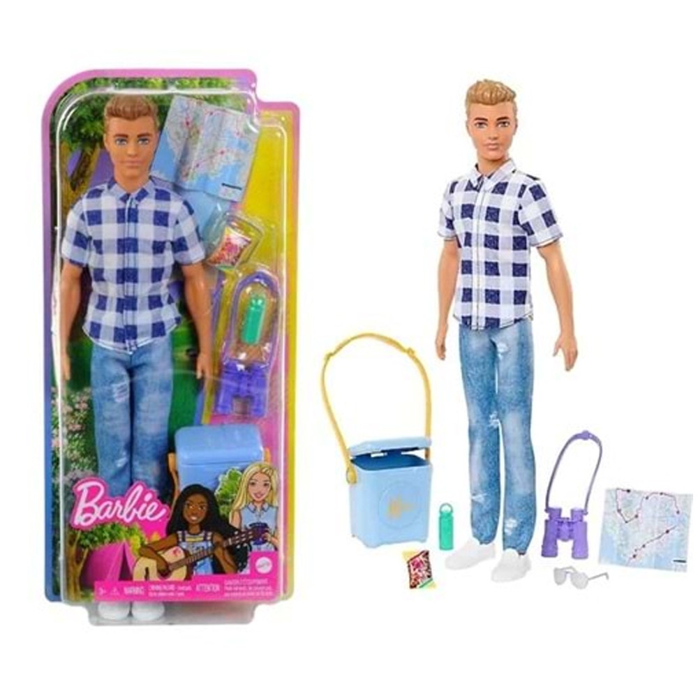 Barbie Ken Kampa Gidiyor Oyun Seti