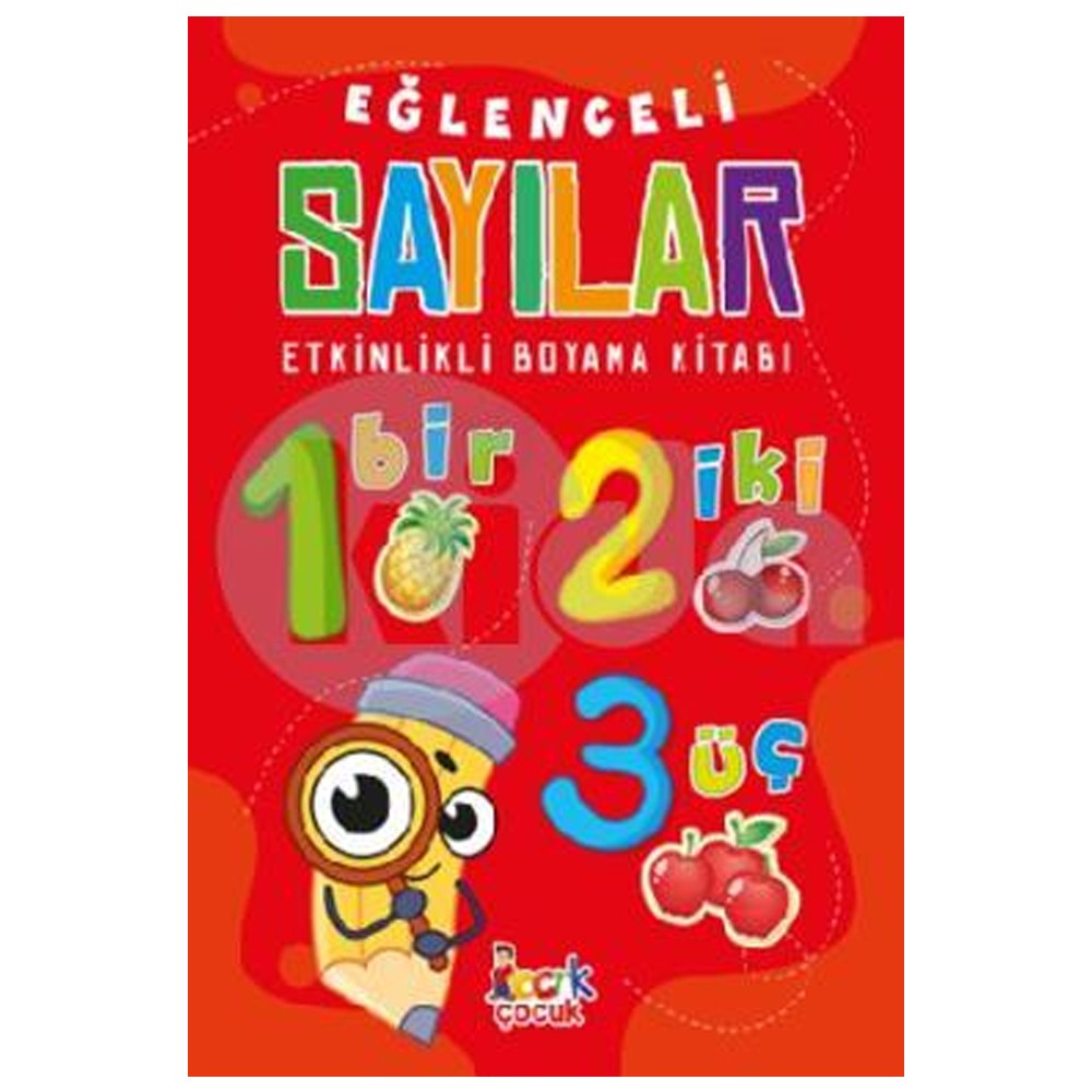 Ema Eğlenceli Sayılar (etkinlikli Boyama Kitabı)