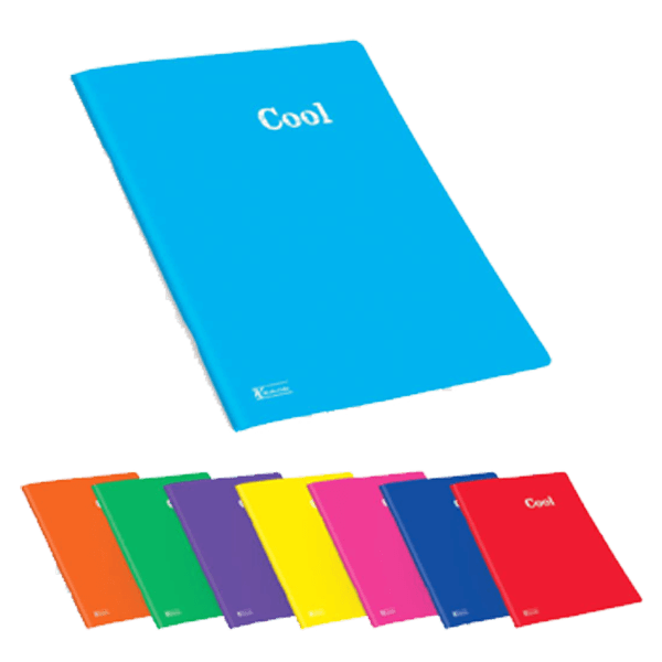 Keskin Color Plastik Kapak Dikişli Cool Defter A5 60 Yp Düz 450630-99
