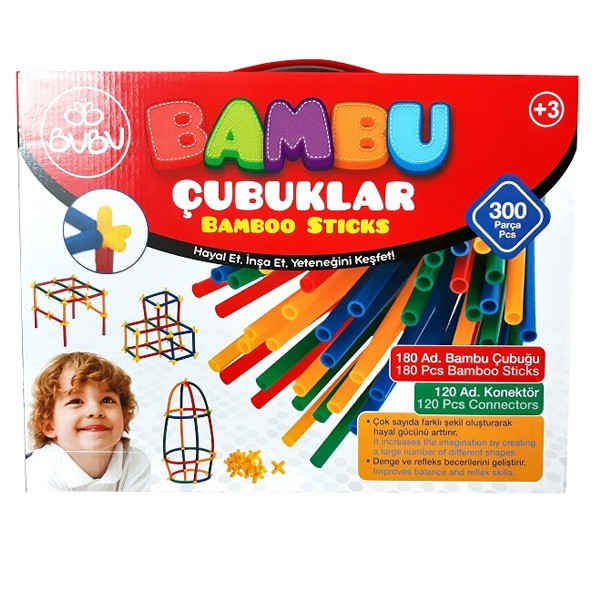 Bu-Bu Bambu Çubuklar 300 LÜ BUBU-BC0001 