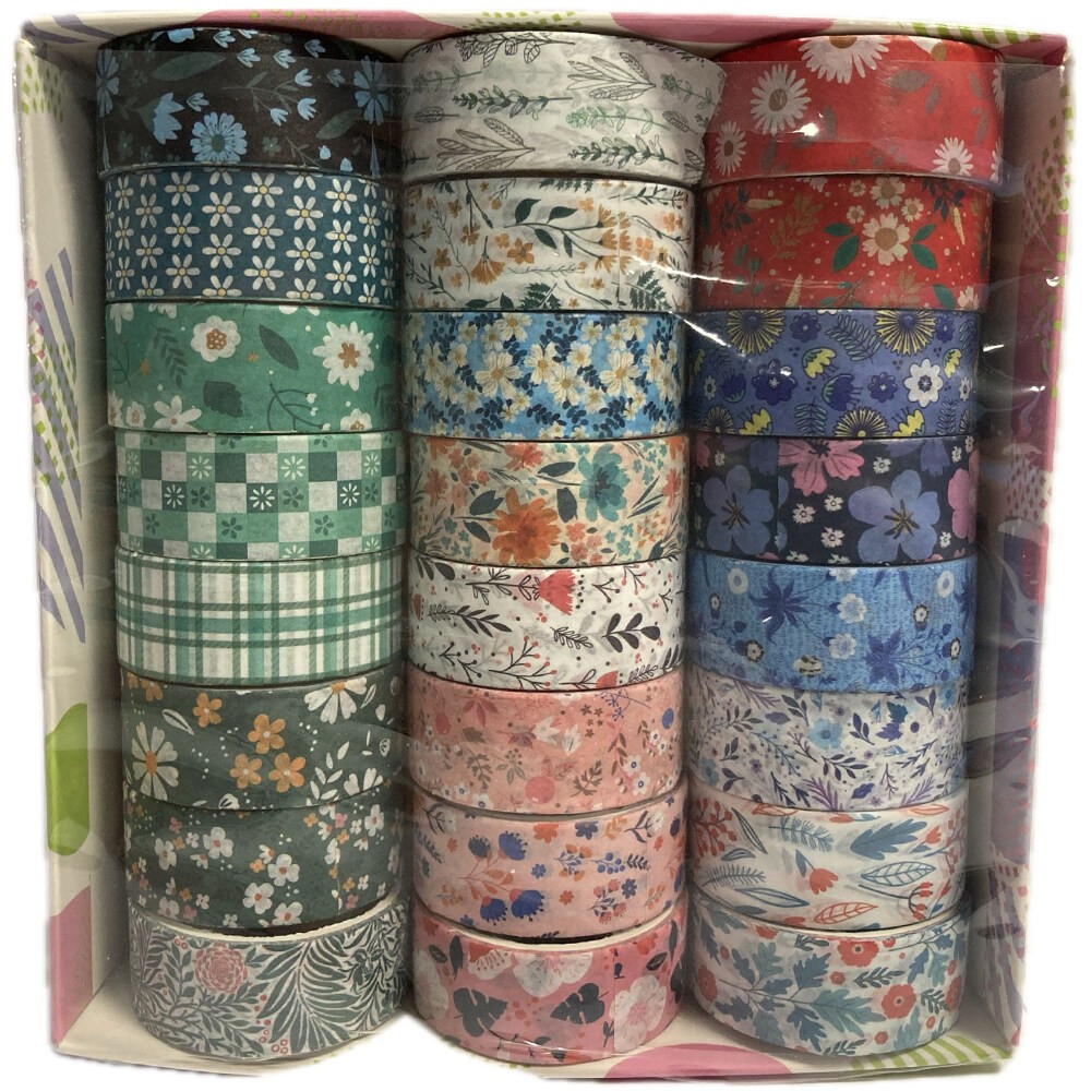 Bafix Desenli Bant Dekoratif 24 LÜ BFX-DEB0001
