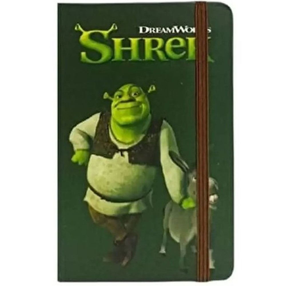 Mabbels Sert Kapak Mini Defter Sherek Yeşil 80 YP 9x14 DFT-388432