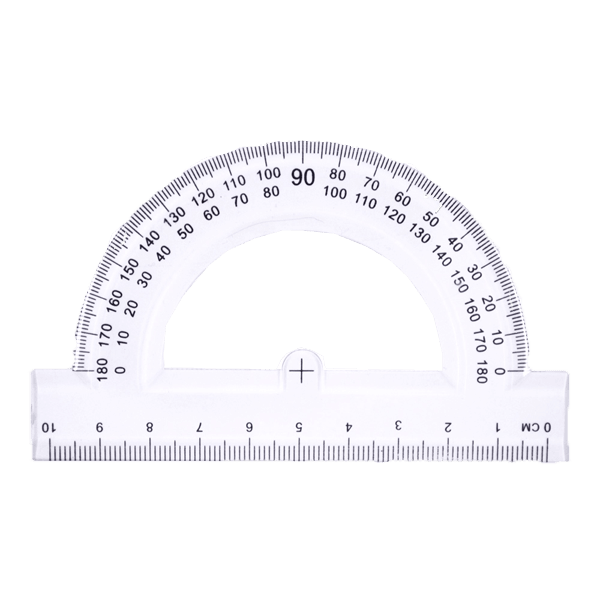 Hatas Minkale Plastik 180 Derece 10 CM 0905