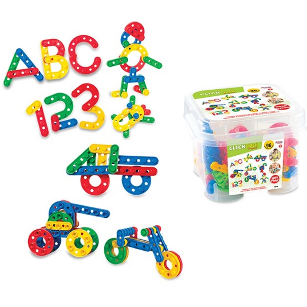 Dede Oyuncak Clack Puzzle Küçük Boy Box 96 Parça