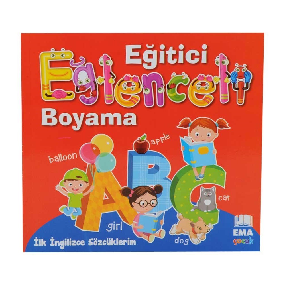 Ema Eğitici Eğl.Boyama-İlk İngilizce Söz