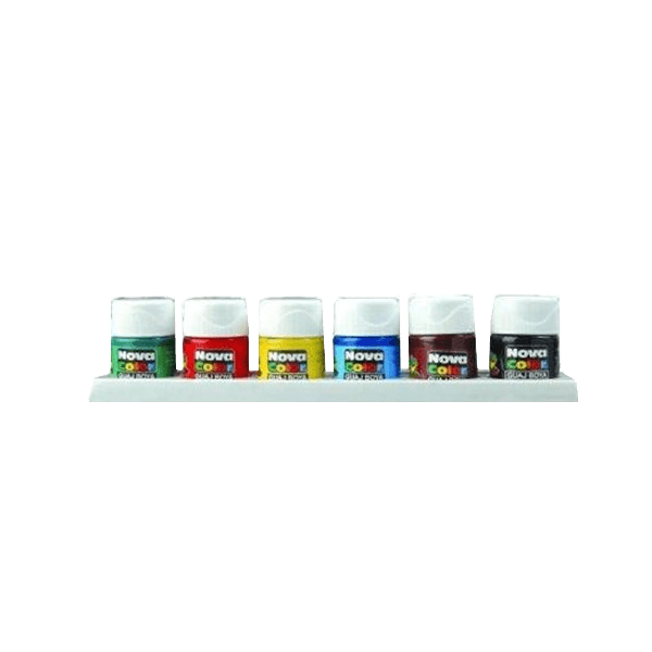 Nova Color Guaj Boya Şişe 6 Renk 25 ML NC-113