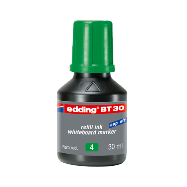 Edding Tahta Kalem Mürekkebi Damlalıklı 30 ML Yeşil BT30