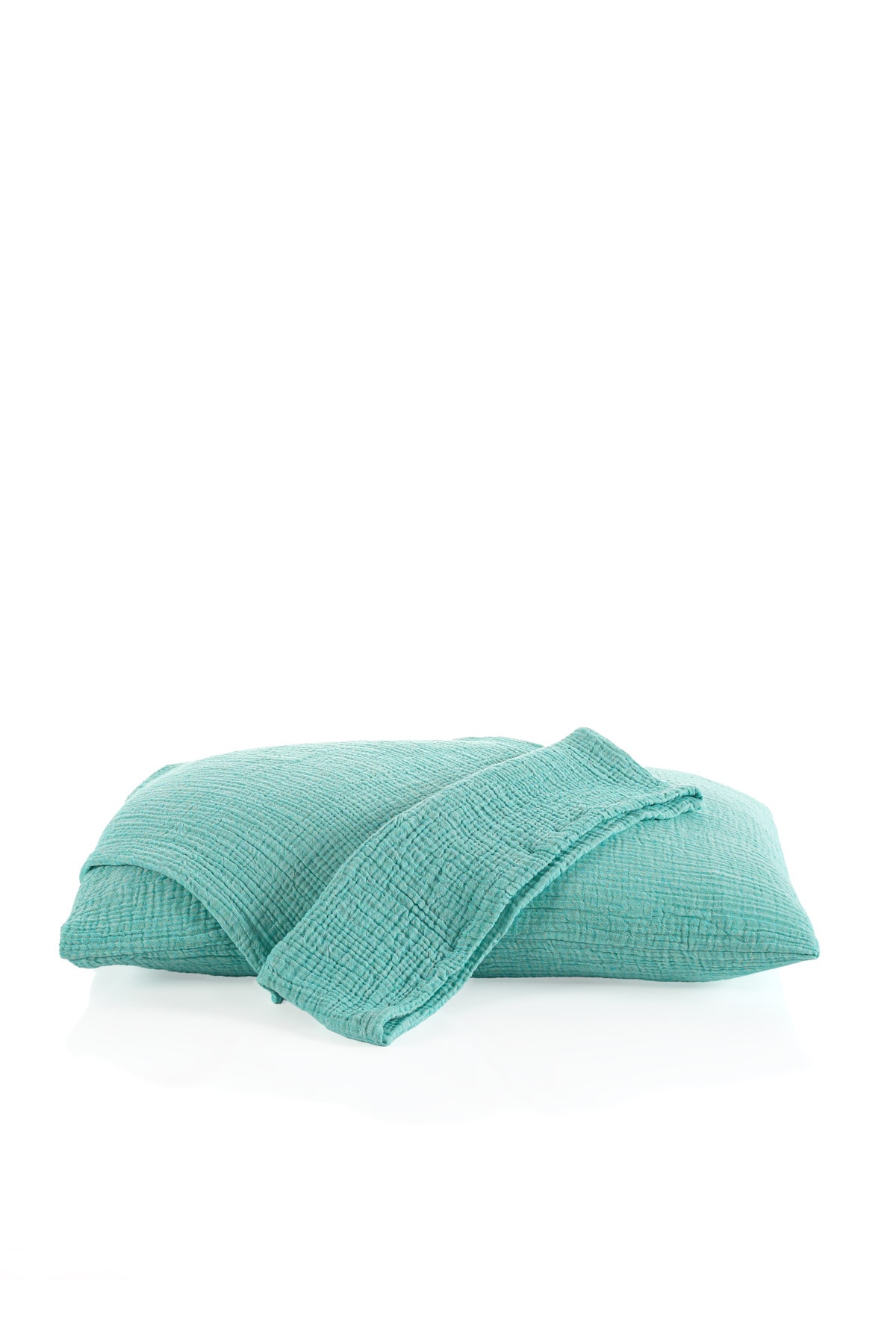 MylasaHome %100 Pamuk 2'li 4 Katlı Müslin Yastık Kılıfı 50x70