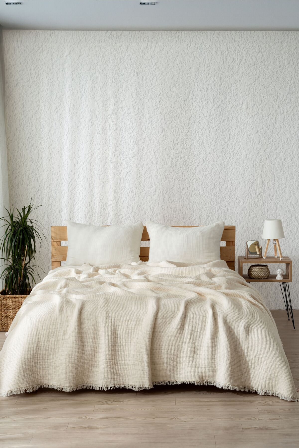 Premium Müslin Yorgan 240x260 cm 100% Pamuk, Türkiye Üretimi, Hafif ve Nefes Alabilen