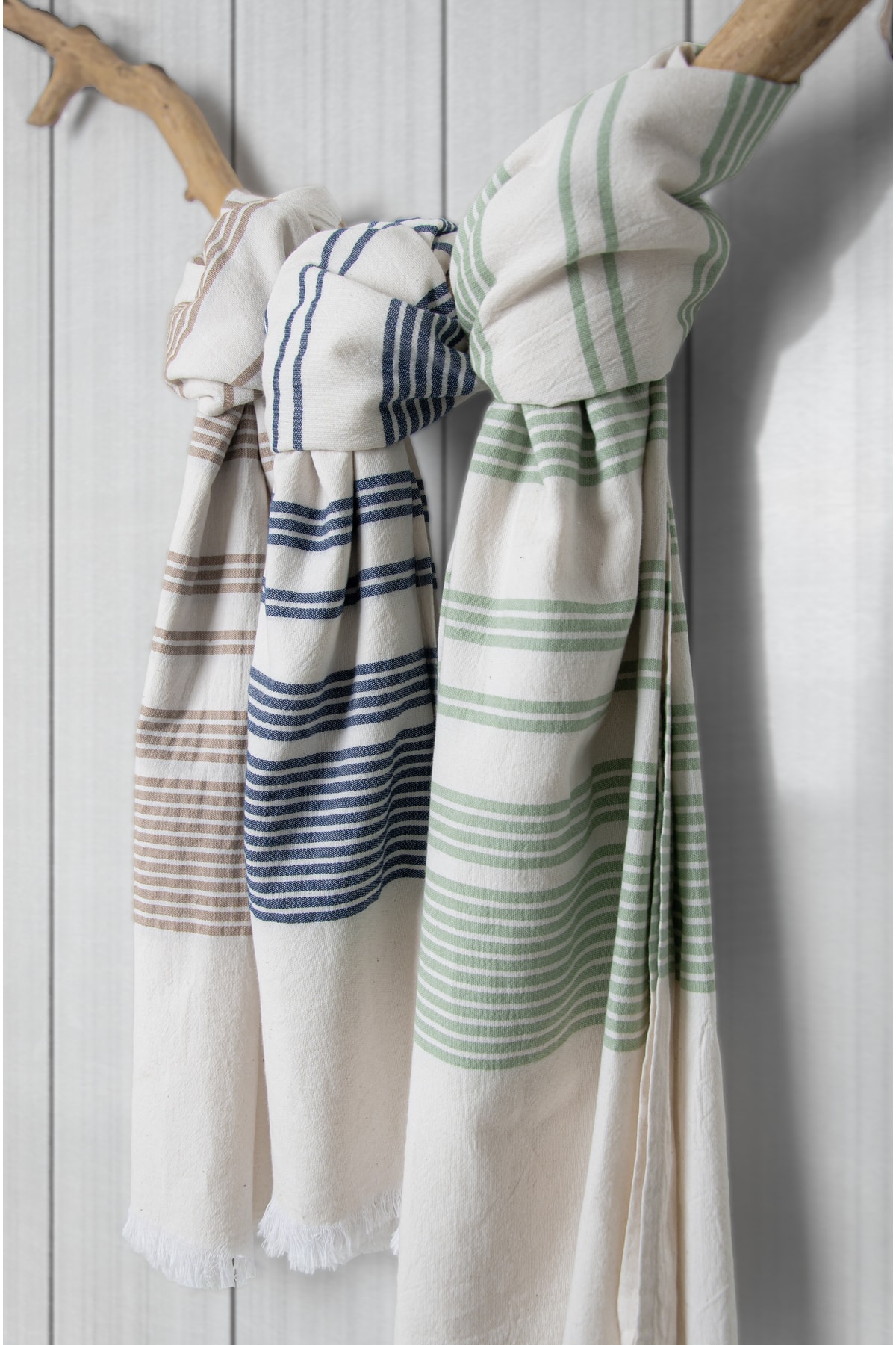 Luma İnce Çizgili Pamuklu Peştemal 80X165