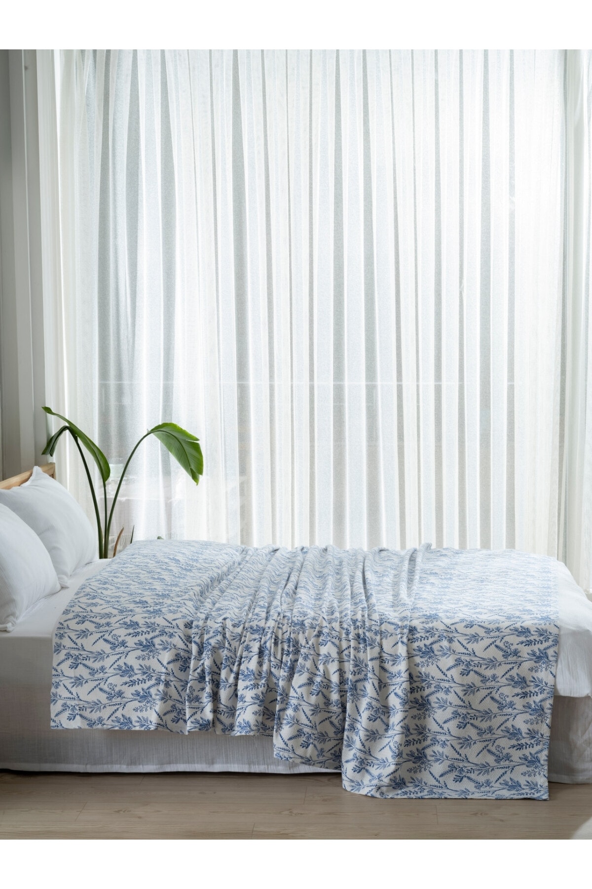 Kaliteli Baskılı Çift Kişlik Pike Yatak Örtüsü -Pamuk,Yazlık pikeler 200x240 cm