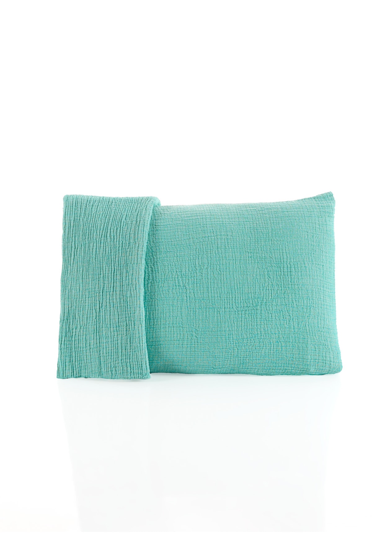 MylasaHome %100 Pamuk 2'li 4 Katlı Müslin Yastık Kılıfı 50x70