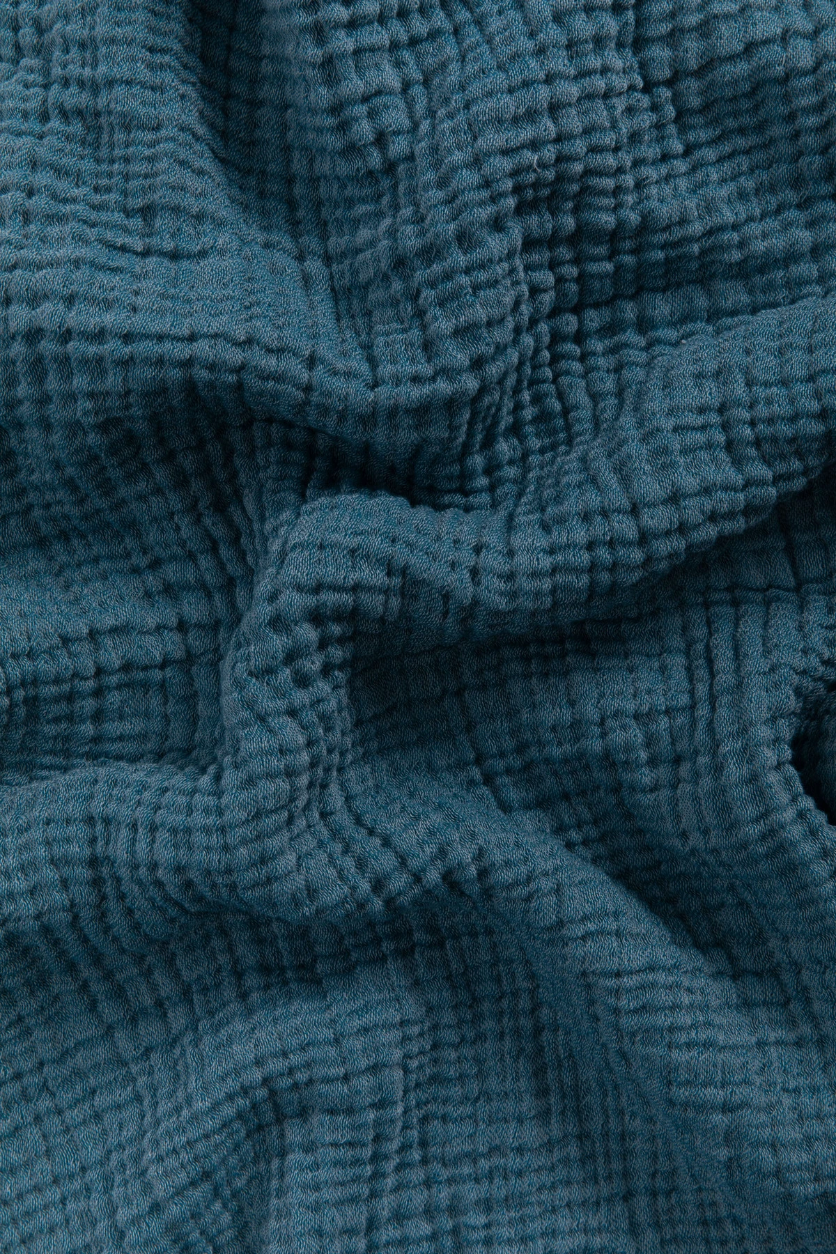 MylasaHome %100 Pamuk 2'li 4 Katlı Müslin Yastık Kılıfı 50x70 Petrol