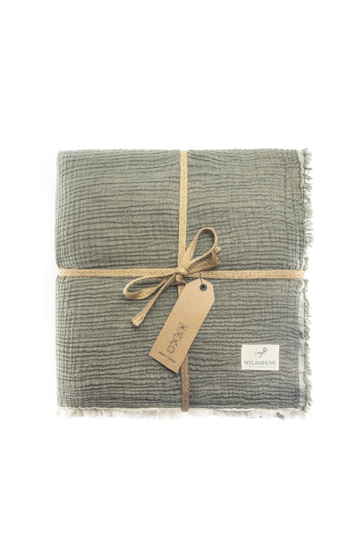 Double Face Planets 4 Katlı Müslin Yatak Örtüsü Çift Kişilik 220x240cm