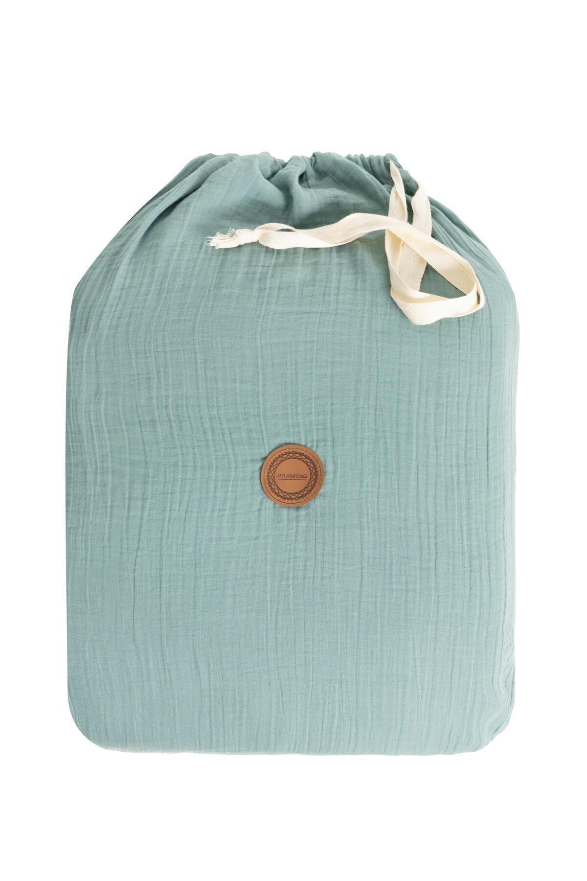 Cloudy Mood 2 Kat Müslin Çift Kişilik Nevresim Takımı | Nevresim,yastık Kılıfı,düz Çarşaflı |