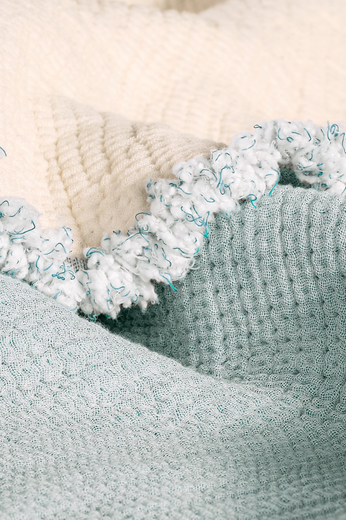 Mylasahome Müslin Kosha Serisi Hybrid Uyku Ürünleri Yorgan 240x260cm Mavi