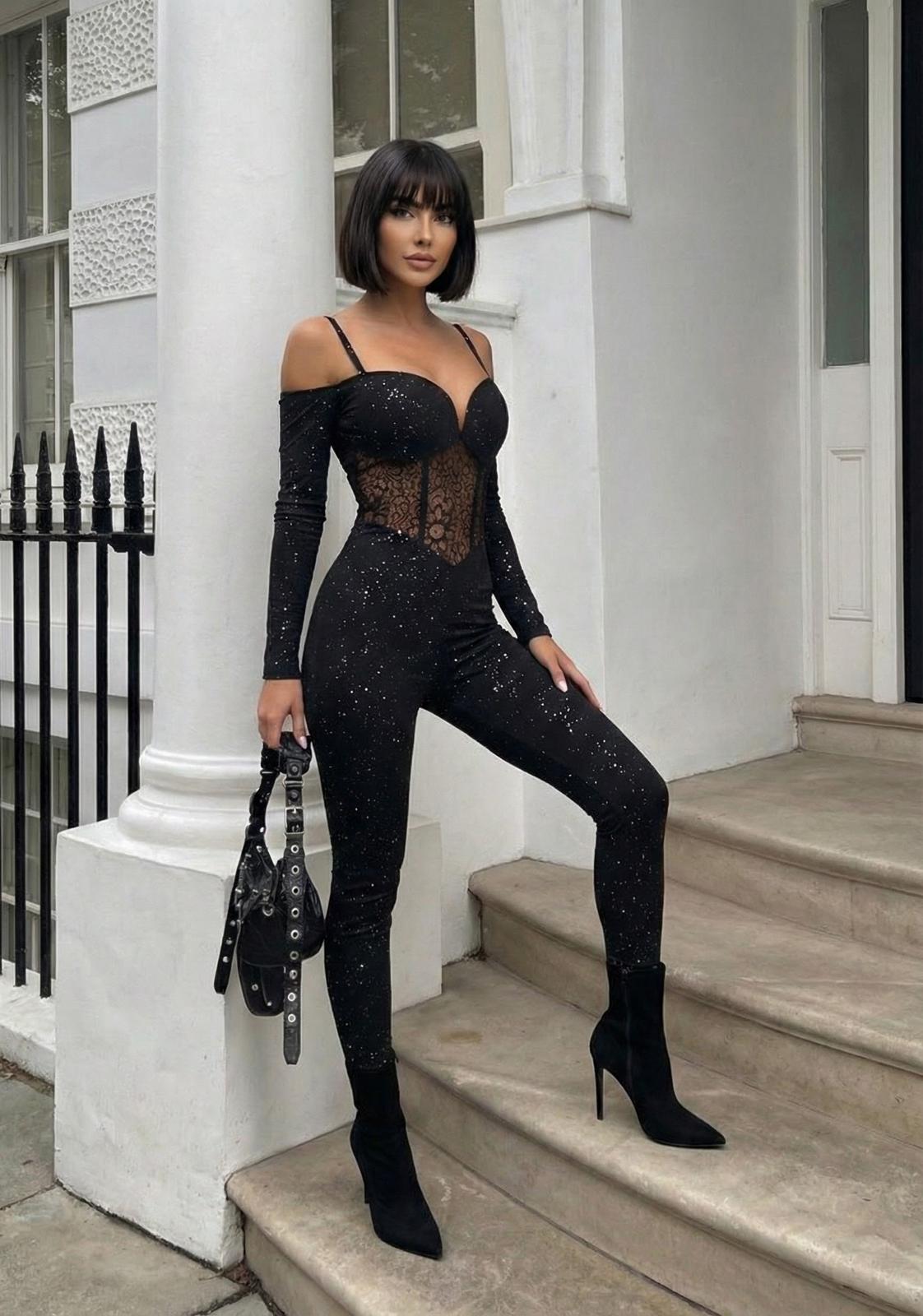 Fukuro kumaş astarlı tulum 