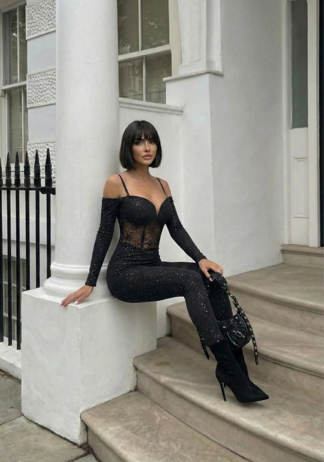 Fukuro kumaş astarlı tulum 