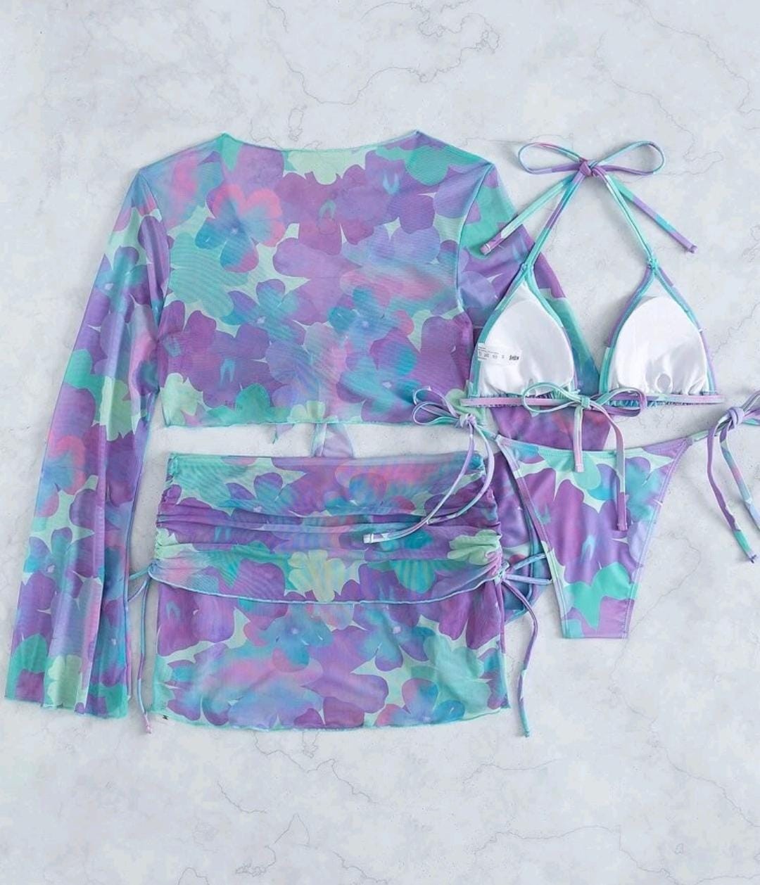 Dijital Baskılı Pareo Set 