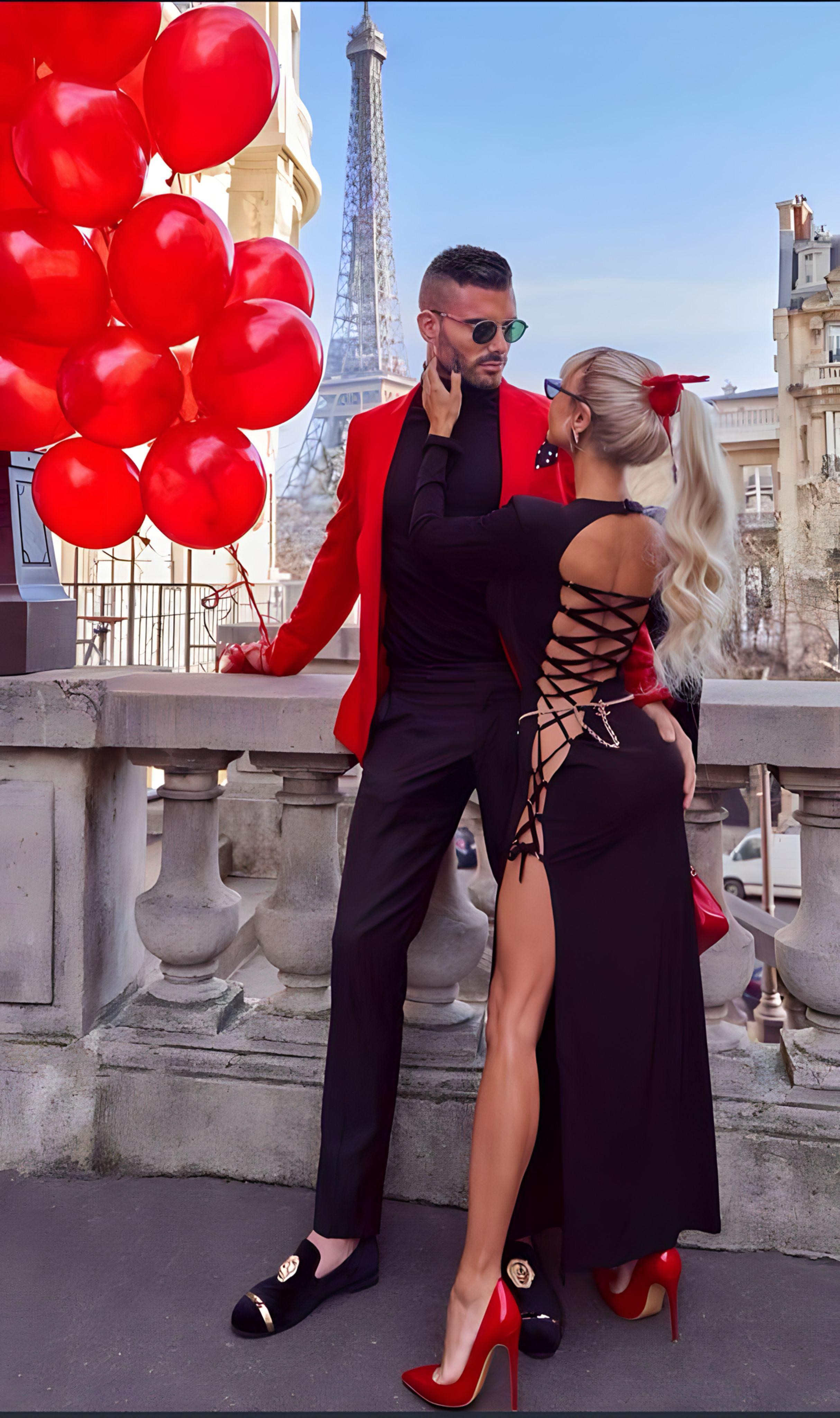 Sırtı britli maxi boy elbise