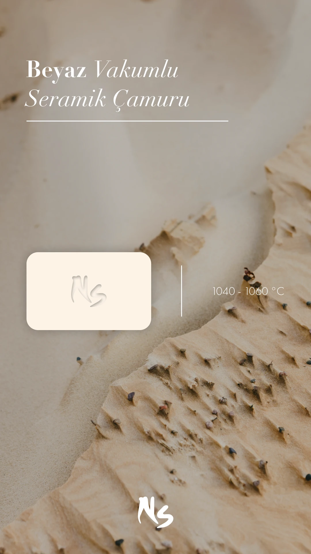 Beyaz Vakumlu Seramik Çamuru