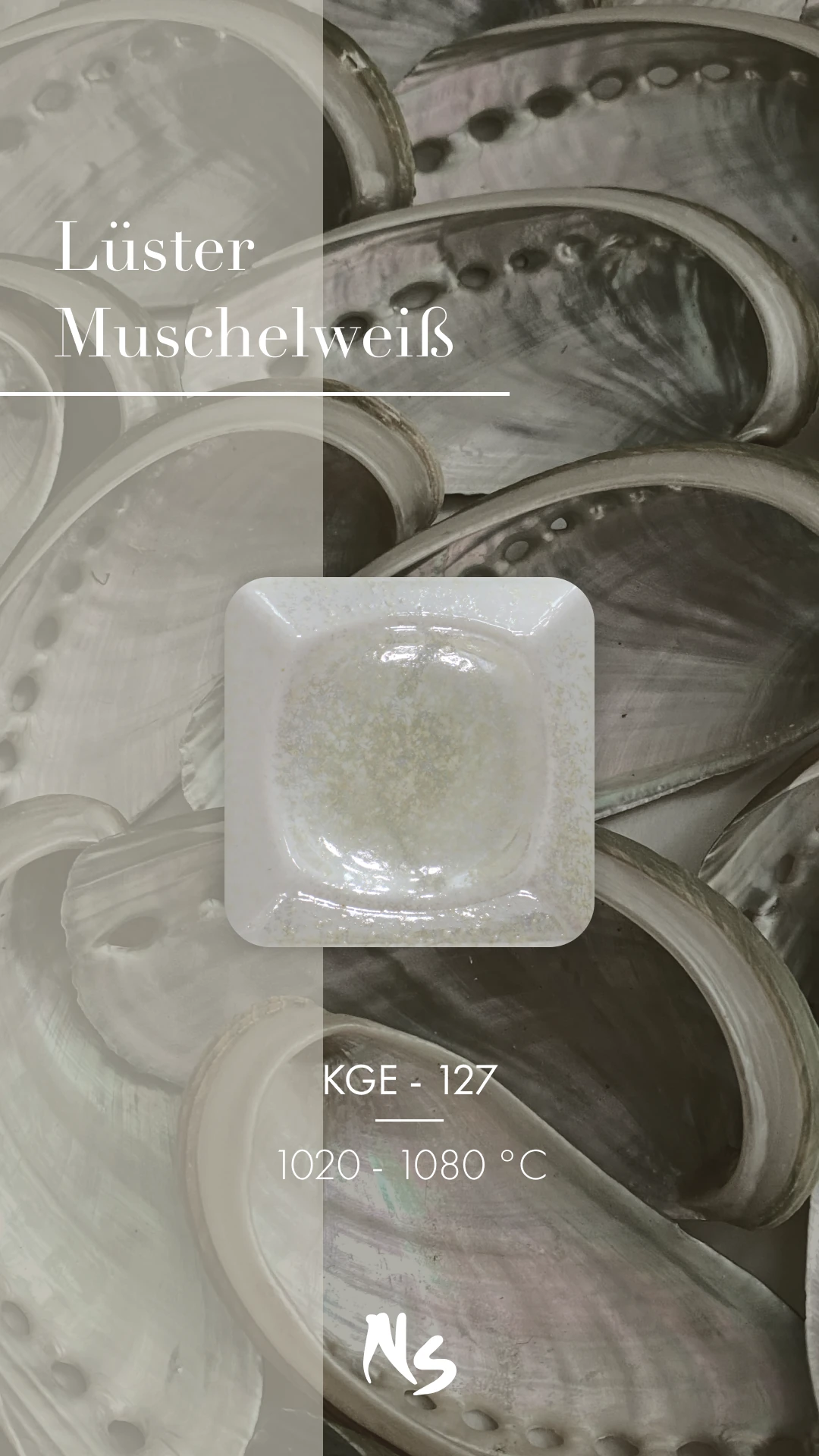 Welte / Torrecid | KGE - 127 Lüster Muschelweiß · Efektli Sır