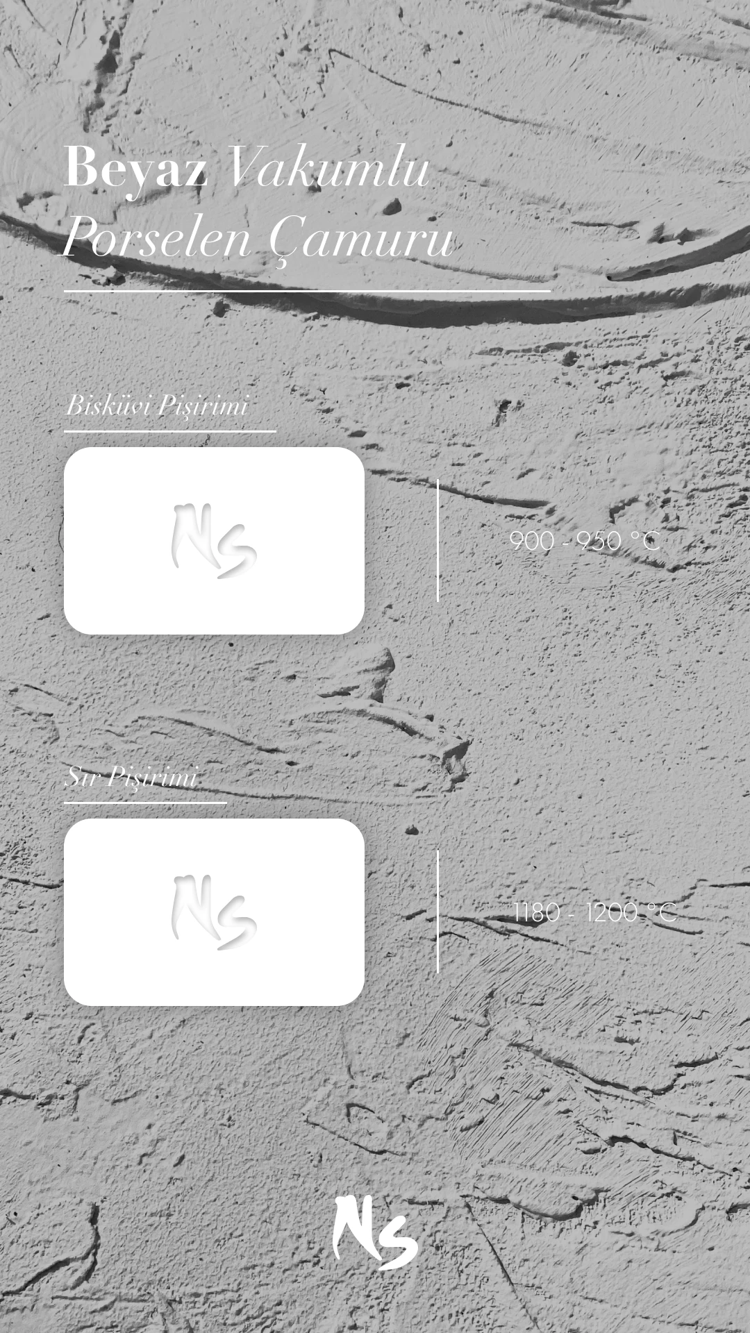 Beyaz Vakumlu Porselen Çamuru