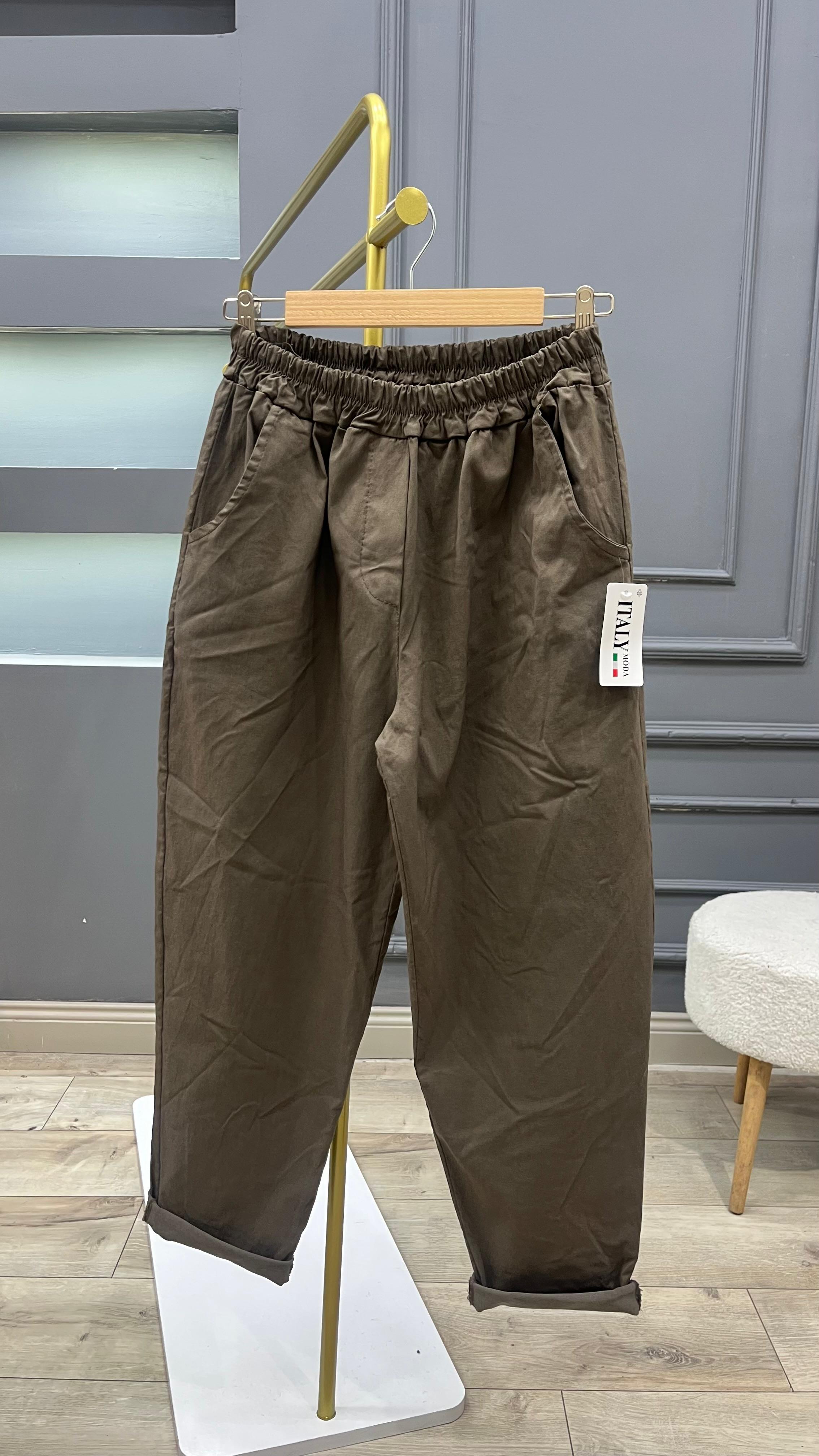 Likralı Jogger Pantolon