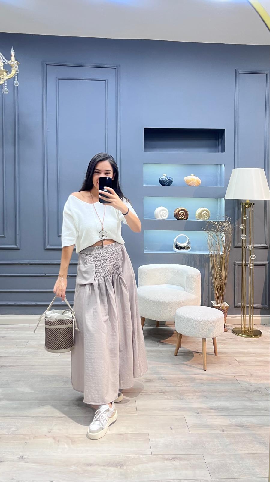 Paraşüt Etek - Vizon