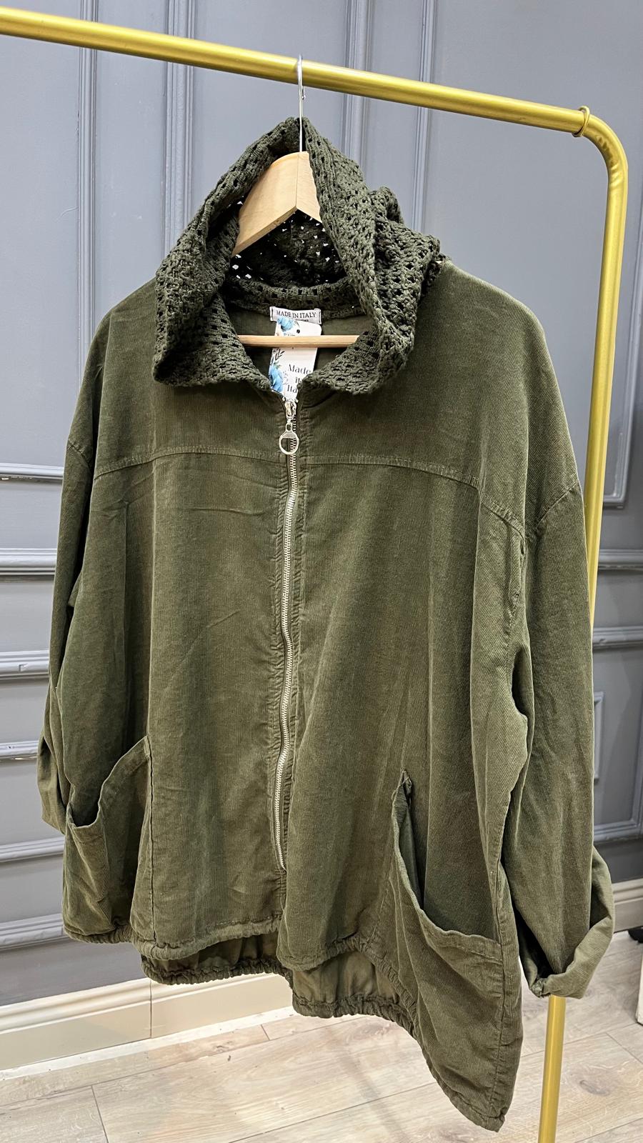 Kadife Ceket - Yeşil