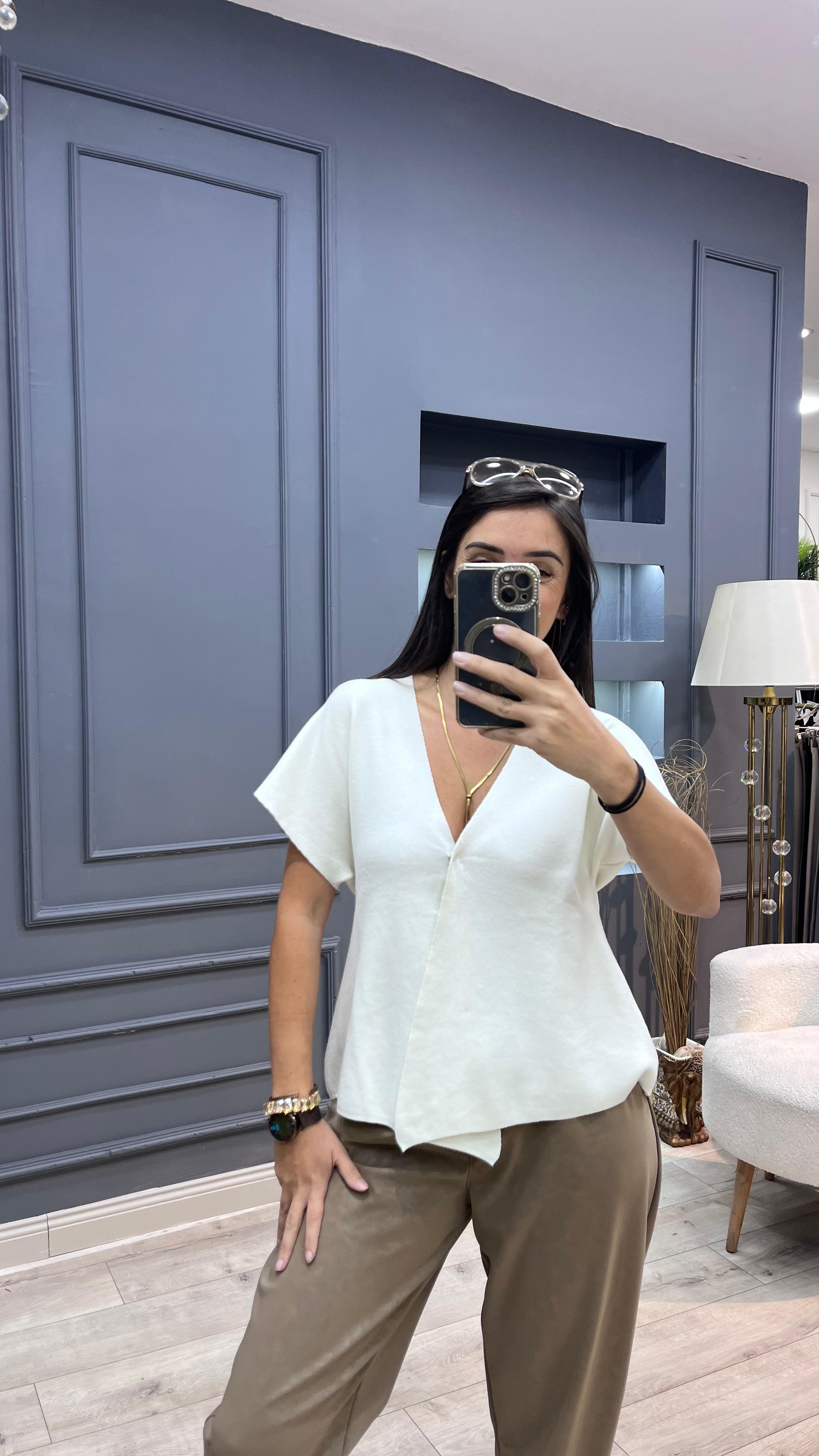 İtalyan Triko Bluz/Yelek