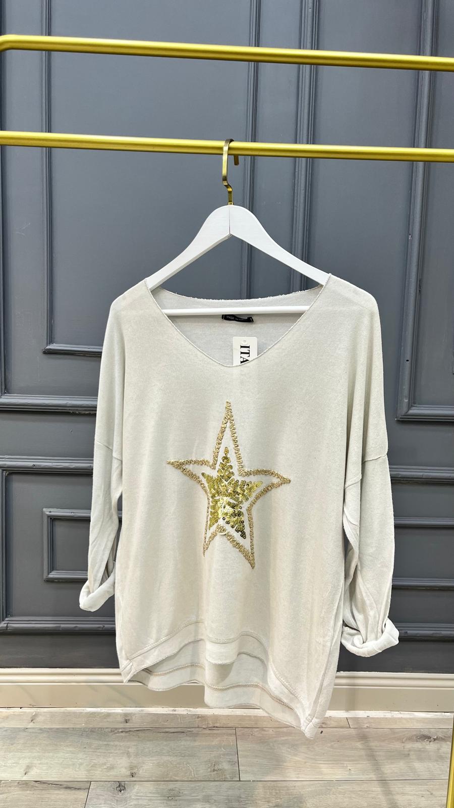 İtalyan Yıldızlı Bluz