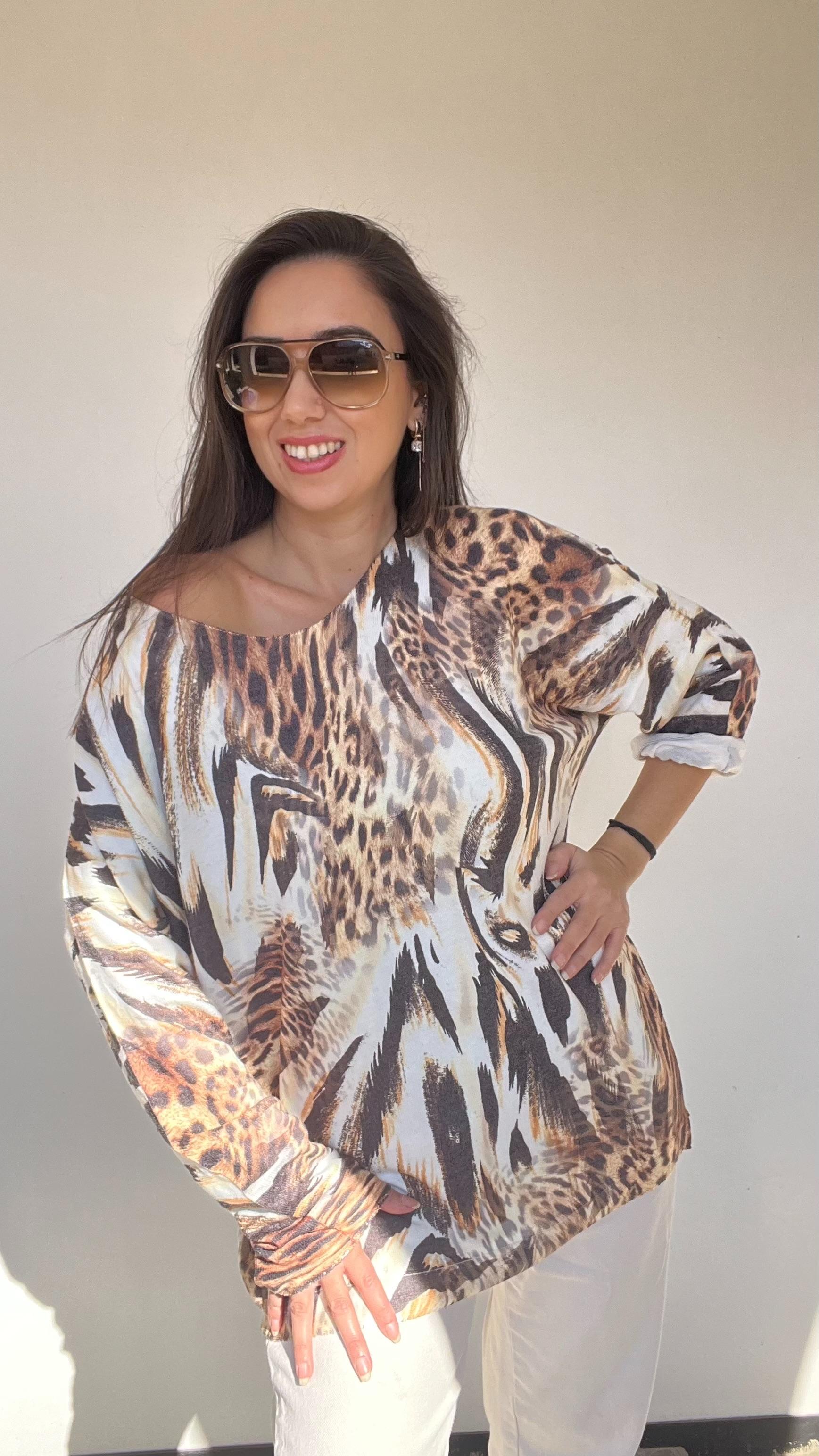 Angora Dijital Yumoş Triko - Renkli4